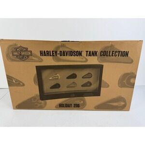 Harley Davidson Tank Collection Holiday 2015 Wall Display NEW in Box Limited Ed